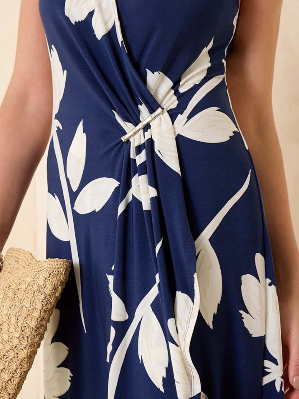 Tommy Bahama Flora Nights Midi Dress - Picture 2 of 12